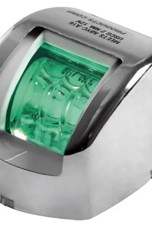 Acquista Ora Fanale di via Mouse verde corpo inox