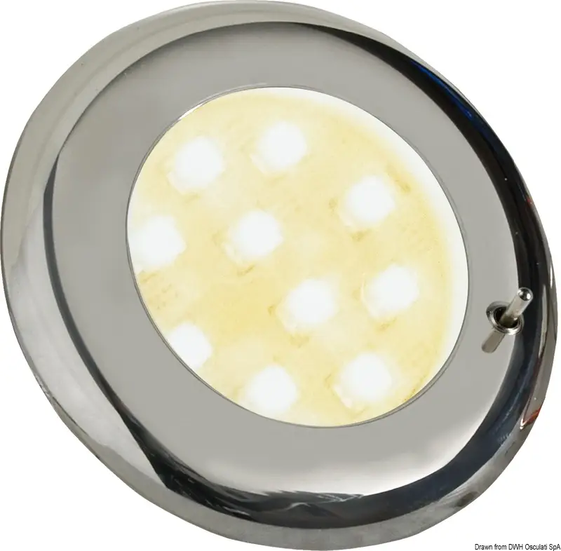 Plafoniera Nova 2 chrome switch Quantità Limitata