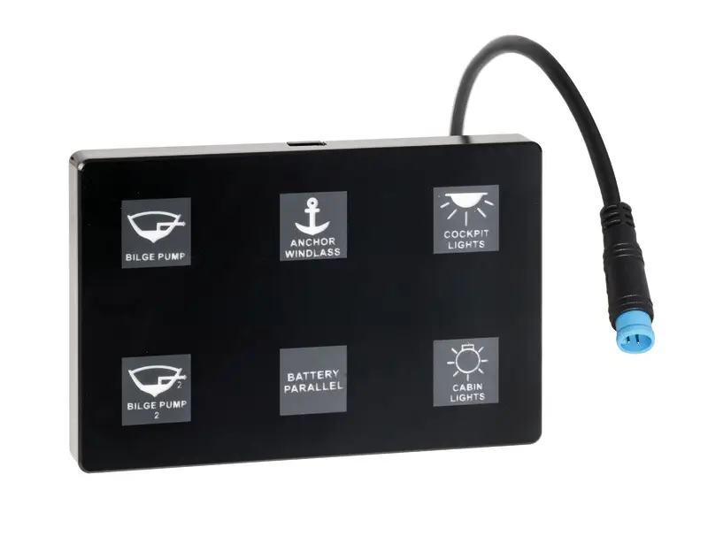 Pannello elettrico touch 6 interr. Novità