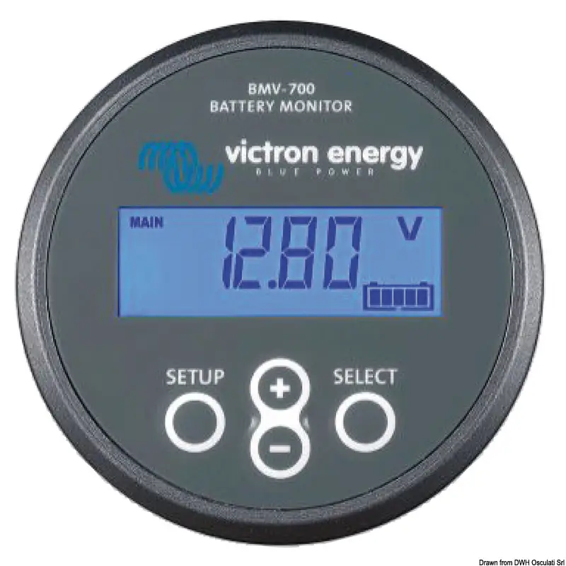 Offerta Lampo Monitor Victron per 1 Batteria BMV-700