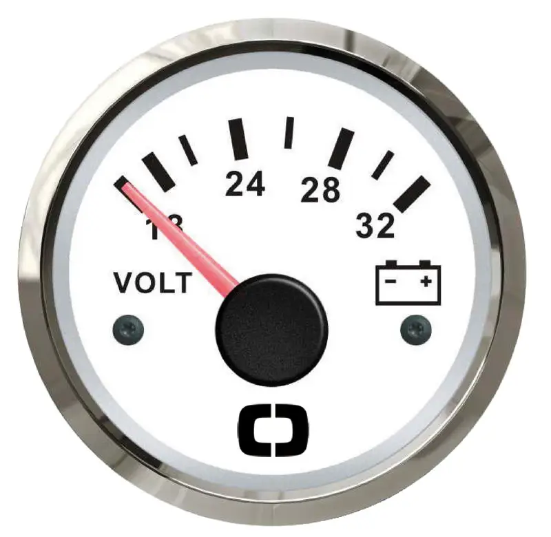 Affare Voltmetro 18/32 V bianco/lucida