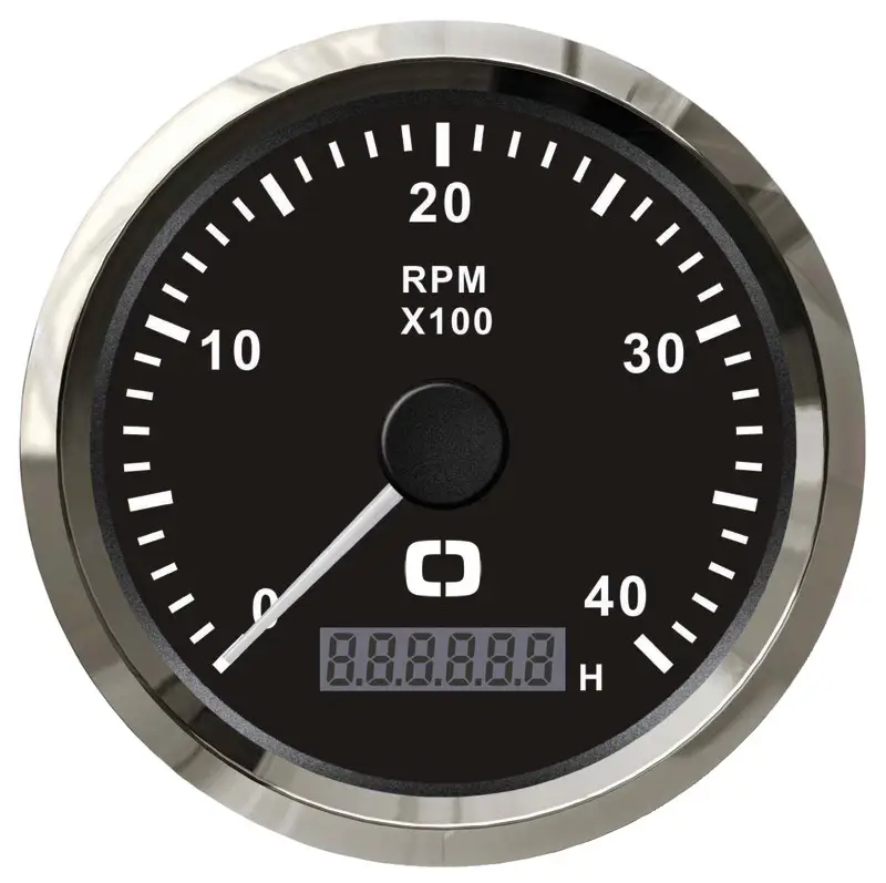 Super Prezzo Contagiri 0-4000 RPM nero/lucida