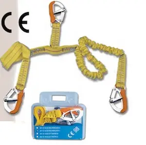 Offerta Speciale Cinghia Elastica Ombelicale Tre Moschettoni Omologata CE