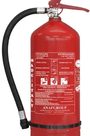 Estintore Solas a polvere 6 Kg MED Offerta Del Giorno
