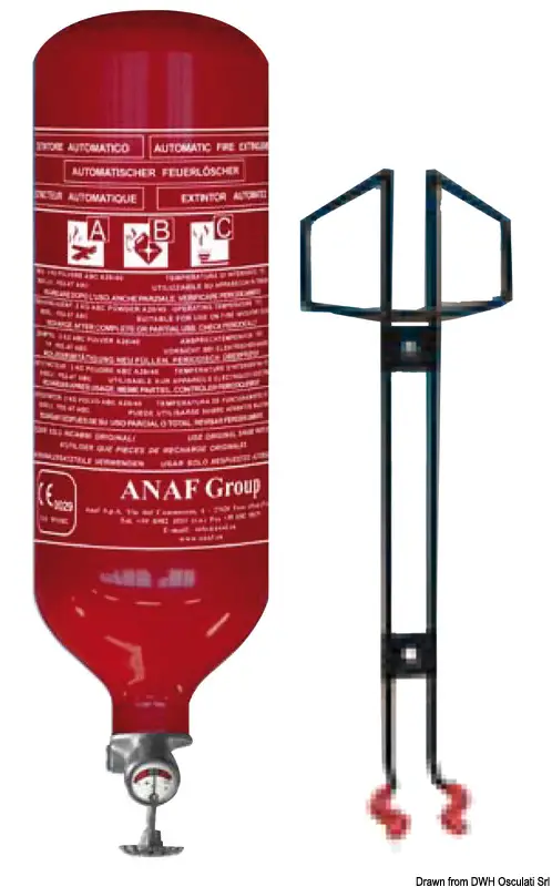 Estintore automatico 2 Kg Prezzo Di Fabbrica