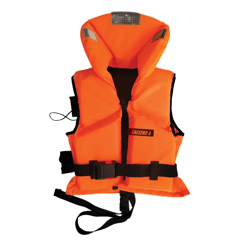 Giubbotto di Salvataggio Lalizas 100 N ISO Adulto 50-70 Kg Arancione Fluo Soddisfatti O Rimborsati