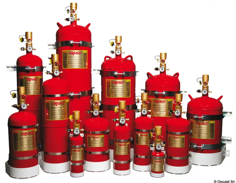 Estintore automatico/manuale gas 12 kg Prezzo Ridotto