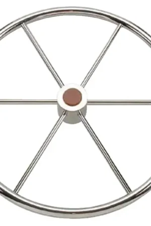 Subito Disponibile Timone ruota inox 5 razze 600 mm