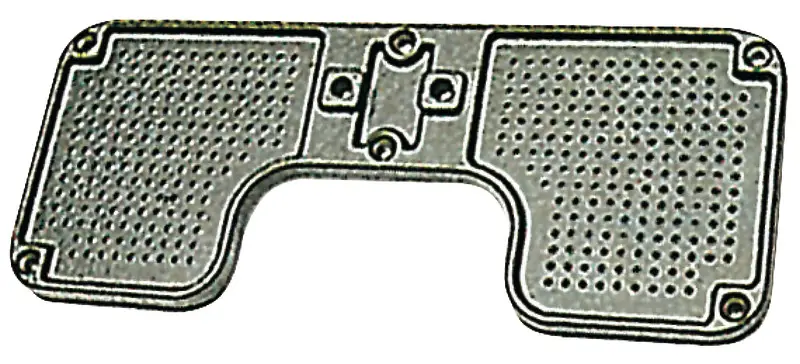 Novità Piastra poppa 260 x 110 mm