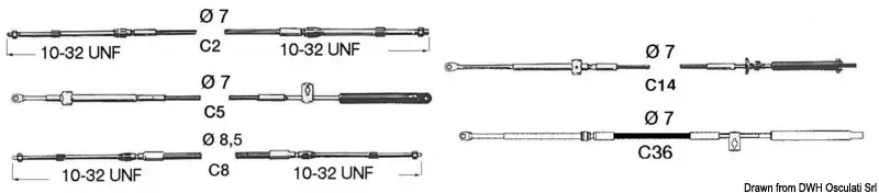 Spedito Oggi Cavo Telecomando Ultraflex C5 per Timonerie da 6'