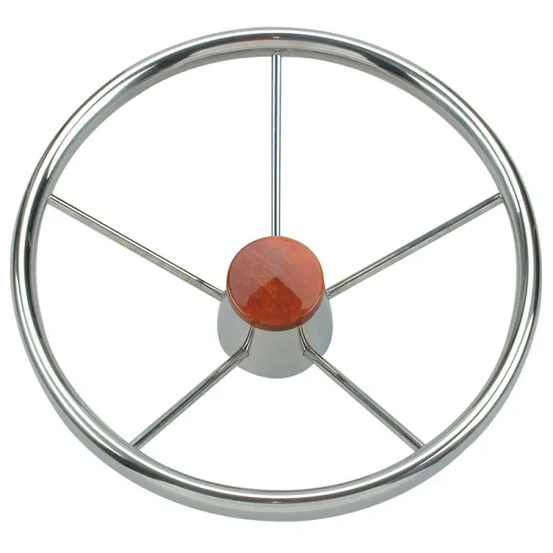 Occasione Ruota timone inox Ø mm.450