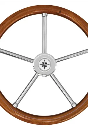 Economico Ruota timone teak Ø mm.500