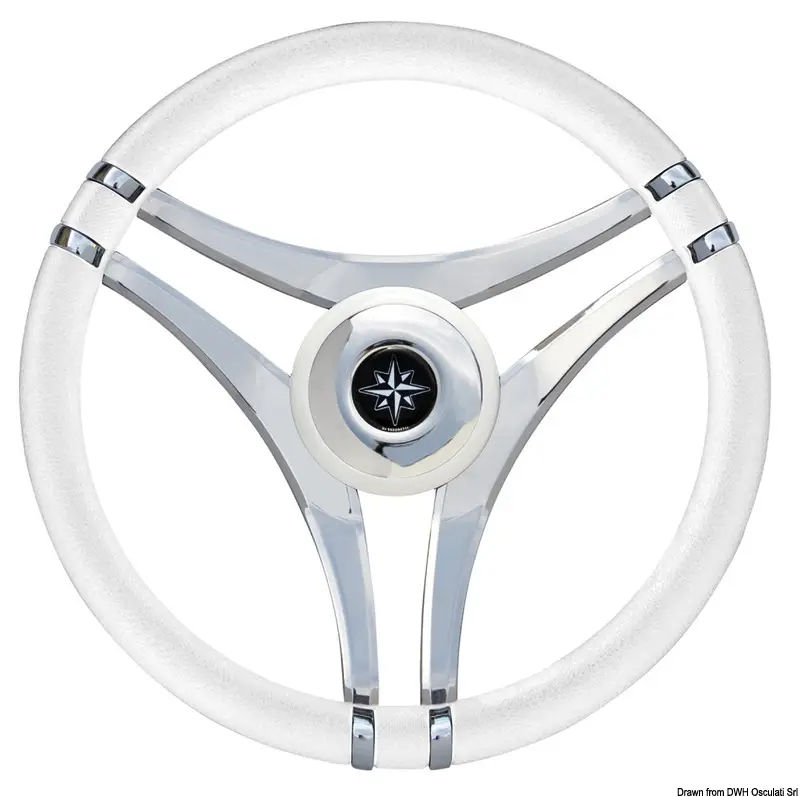 Ultima Occasione Volante IMPACT bianco Ø 350 mm con razze acciaio