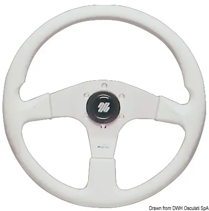 Volante Corsica bianco 350 mm Non Perdere