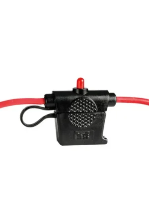 Subito Disponibile Portafusibile stagno con LED di allarme