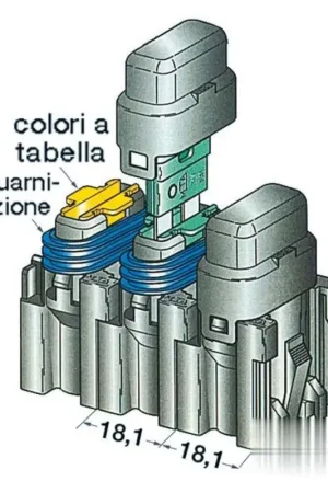 Portafusibili con coperchio componibili Super Prezzo