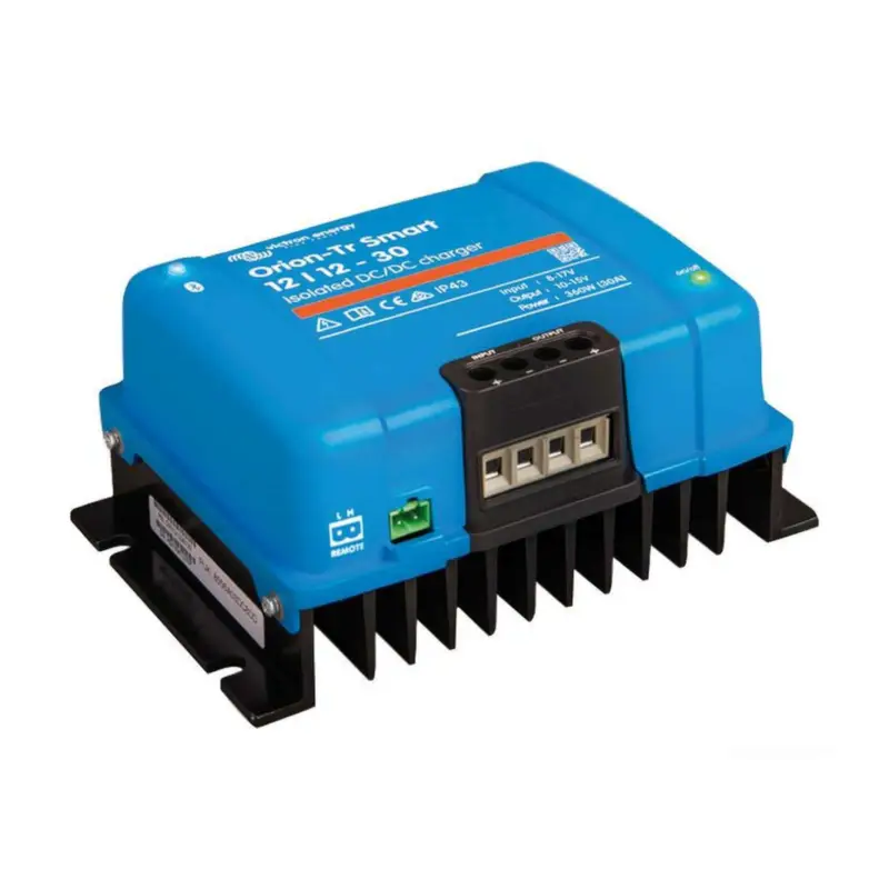 Convertitore di tensione VICTRON DC/DC e caricabatteria Orion-Tr Smart con isolamento galvanico e connessione Bluetooth Compra Adesso