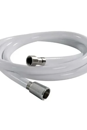 Tubo doccia in PVC bianco retinato Popolare