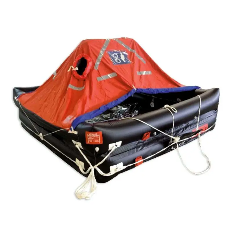 Zattera professionale autogonfiabile Deep-Sea Compact - Solas MED Prezzo Conveniente