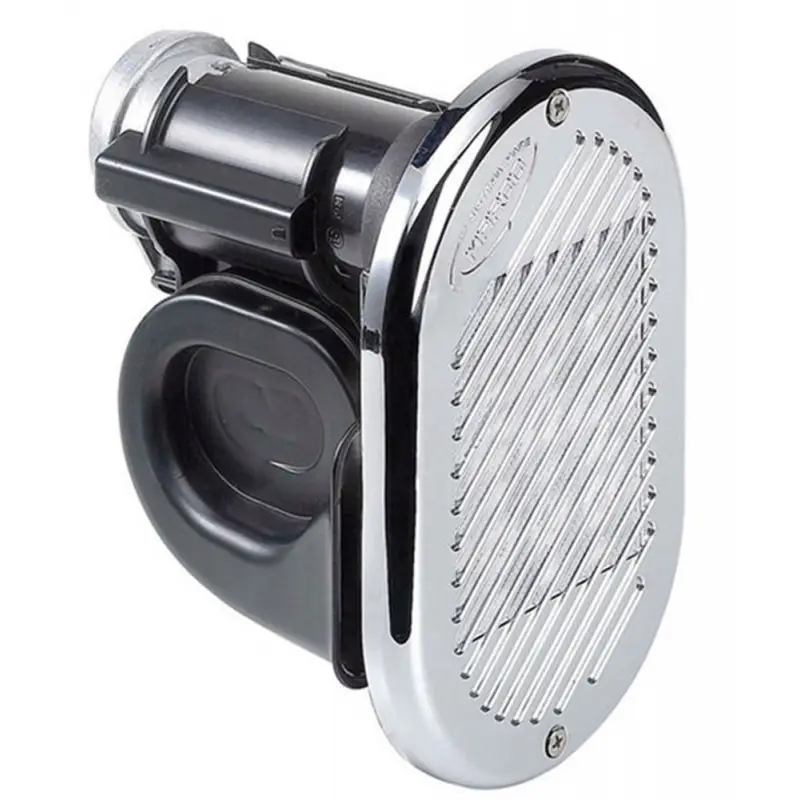 Spedizione Espresso TROMBA INCASSO CROMATA 12V.