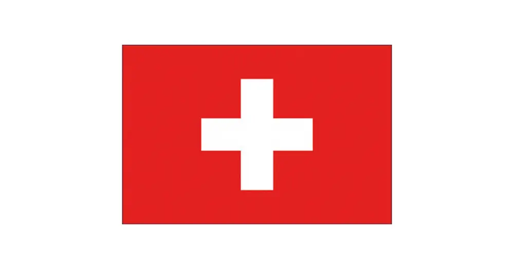 Ultime Pezzi BANDIERA SVIZZERA CM.30X45