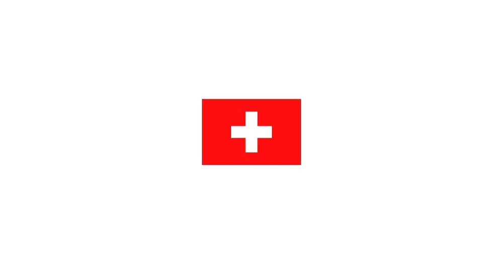 Ultimissimo Modello BANDIERA SVIZZERA CM.40X60