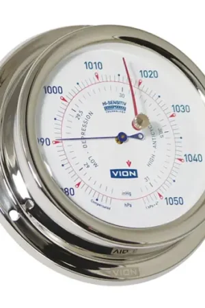 Subito Disponibile BAROMETRO INOX Ø MM.127