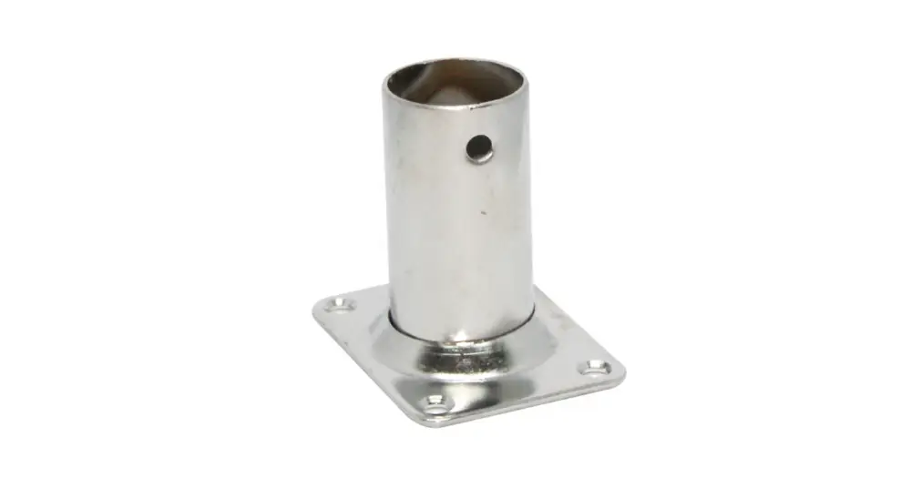 Prezzo Di Fabbrica BASE INOX RETT. 90° Ø MM.22