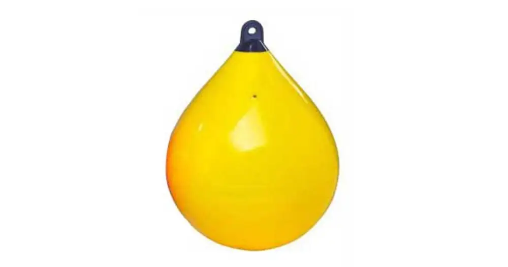 PARABORDO SFERICO GIALLO Ø CM.35 Direttamente Dal Produttore