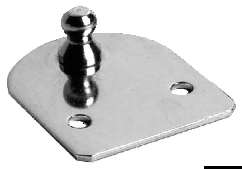 Prezzo Scontato Piastrina inox piana sfera 10 mm