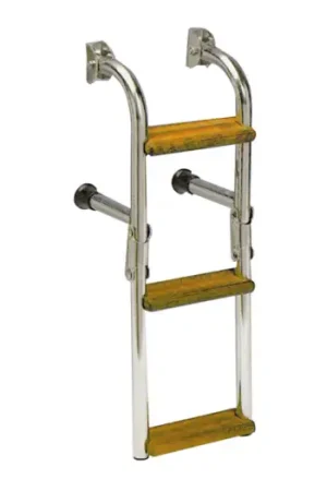 Direttamente Dal Produttore SCALETTA INOX/LEGNO 3 GR.mm 800x270