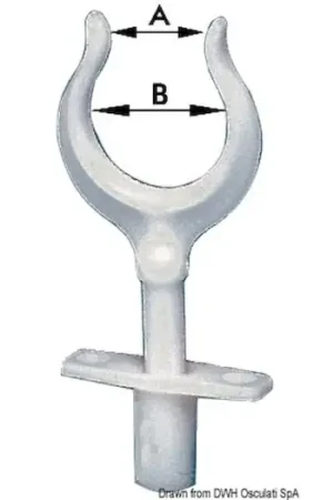 Prezzo Ridotto Scalmo nylon 15 x 34 mm