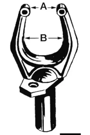 Scalmo nylon nero 32 x 46 mm Prezzo Scontato