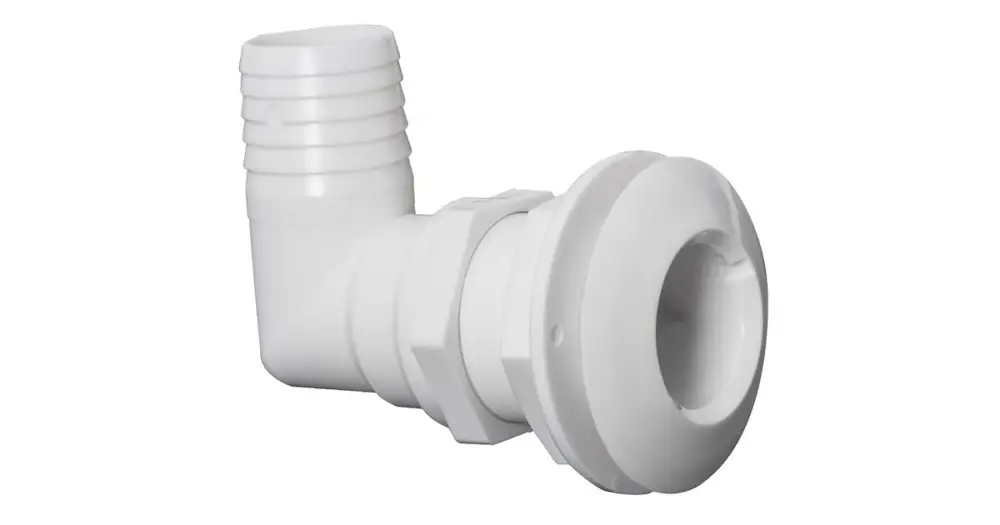 Soddisfatti O Rimborsati Scarico mare plastica 90° 1" 1/2 x 38 mm