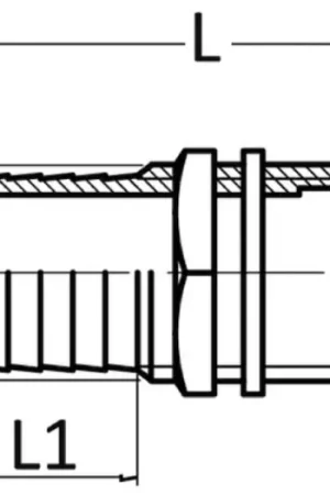 Sconto Scarico a mare ottone 3/8" x 15 mm