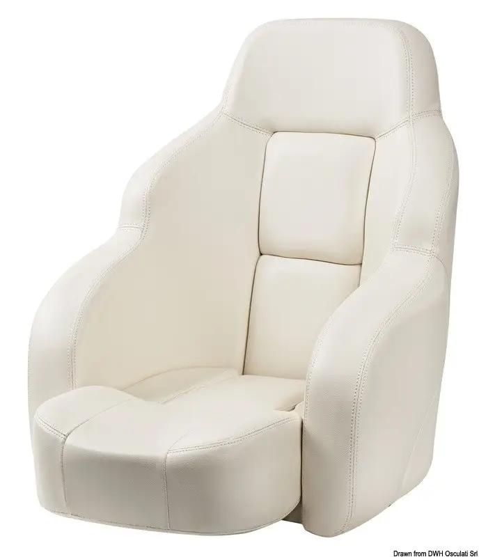 Compra Adesso Sedile anatomico imbottito con Flip UP RS56 bianco