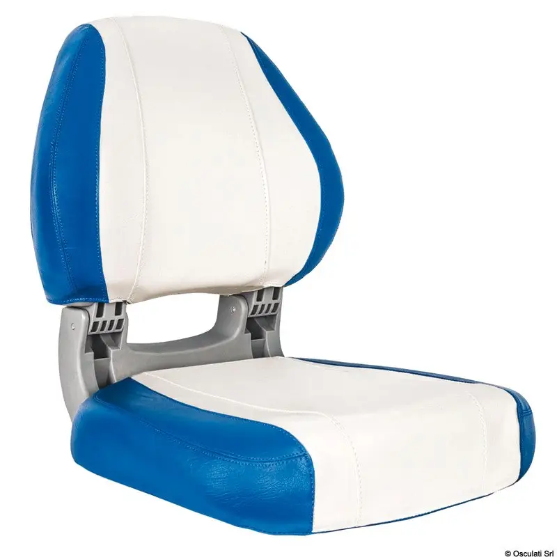 Sedile ergonomico Sirocco blu e bianco Acquista Ora