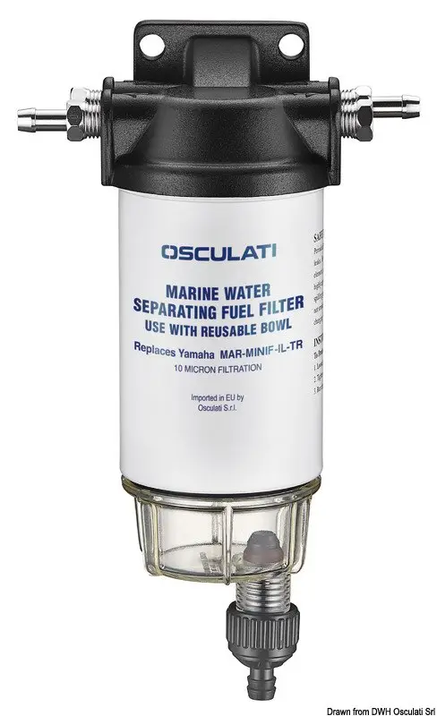 Promozione Filtro benzina + separatore acqua/carburante con cartuccia da 10 micron