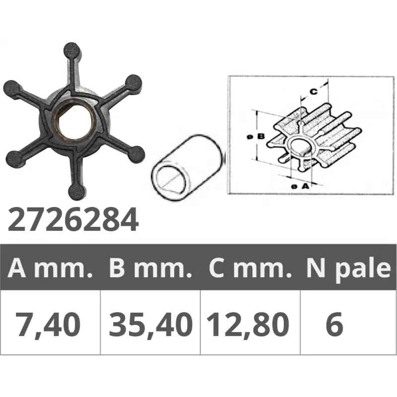 Non Perdere GIRANTE POMPE JOHNSON 09-1077B-9