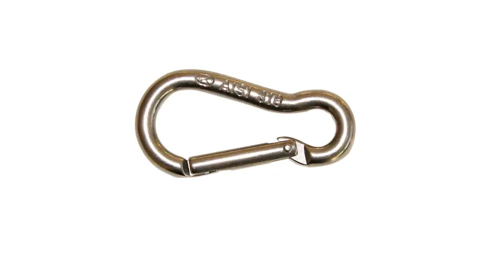 Compra Oggi Stesso MOSCHETTONE INOX Ø MM.10X100