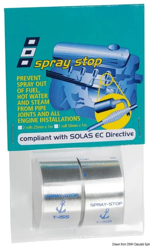 Professionale Nastro Spray Stop 25 mm