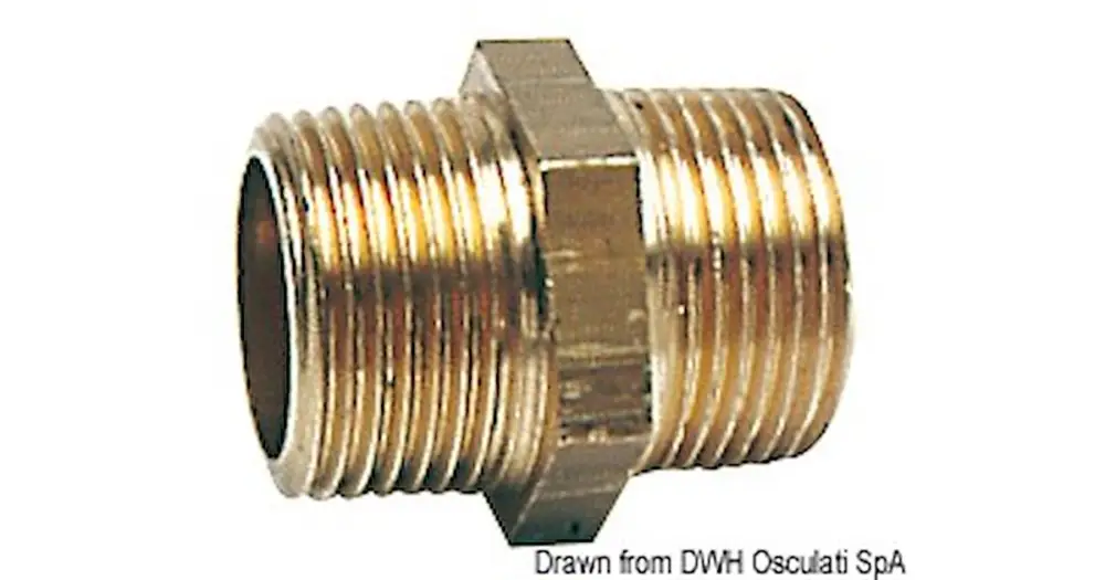 Nipple ottone doppio 4" Prezzo Conveniente