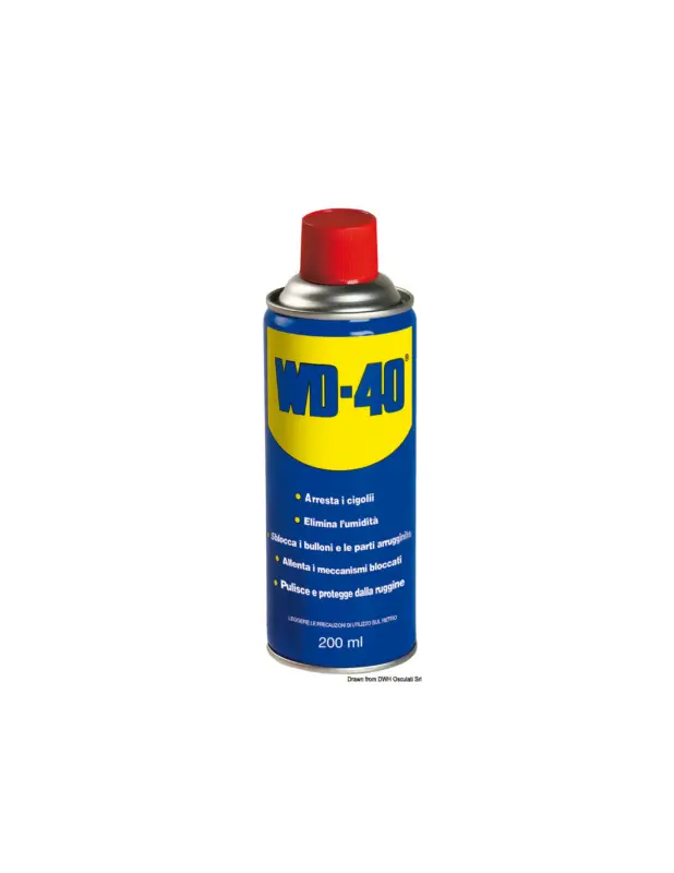 Ultima Occasione WD-40 lubrificante multifunzione spray con cannuccia, 200ml