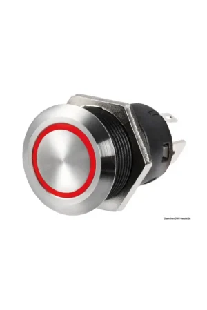 Prezzo Conveniente Interruttore FLAT in acciaio inox AISI 316, IP67, LED