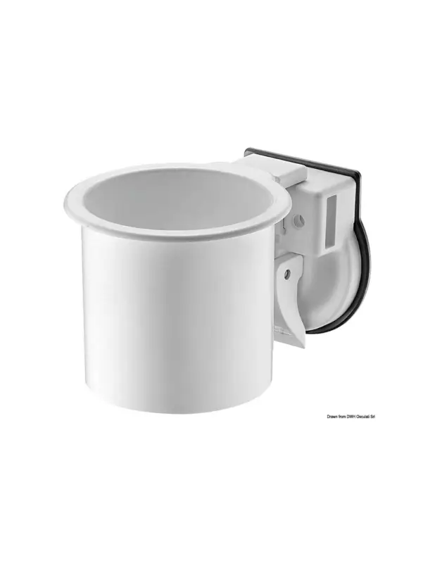 Reso Gratuito Portabicchieri a ventosa, base 67x70 mm, Ø interno 70 mm