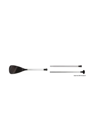 Pagaia in alluminio per SUP Scoprega, 3 sezioni regolabile 175-215 cm Reso Gratuito