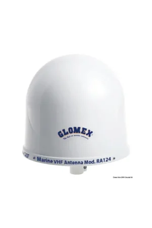 Glomex RA124, antenna VHF con cavo RG58 9 m e connettore PL259 Pagamento Sicuro