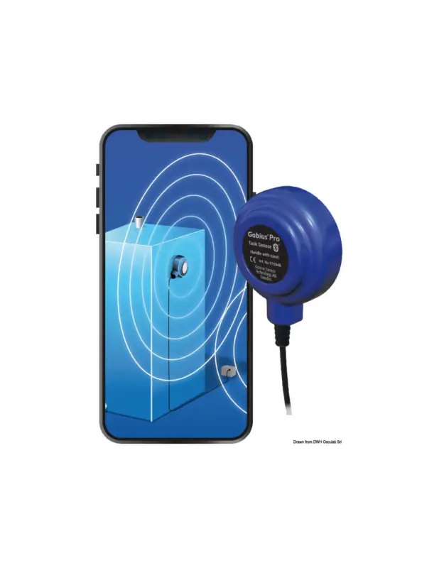 Gobius Pro sensore di livello Bluetooth 12/24 V, 1 sensore Economico