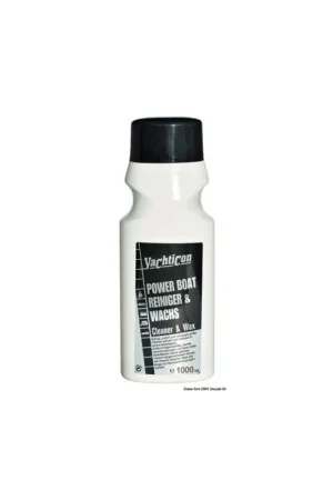 Yachticon Power Boat Cleaner and Wax, pulitore lucidante, 1000 ml Novità