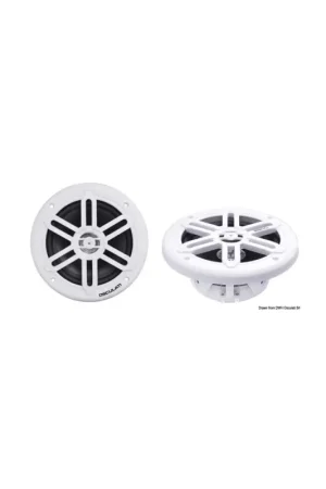 Coppia altoparlanti stereo doppio cono con carcassa ABS Occasione